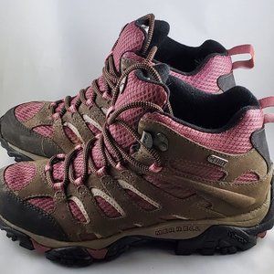 Merrell Moab 2 Waterproof hiking boots EUC size 7